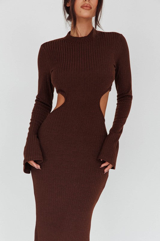 Cutout Sweater Dress