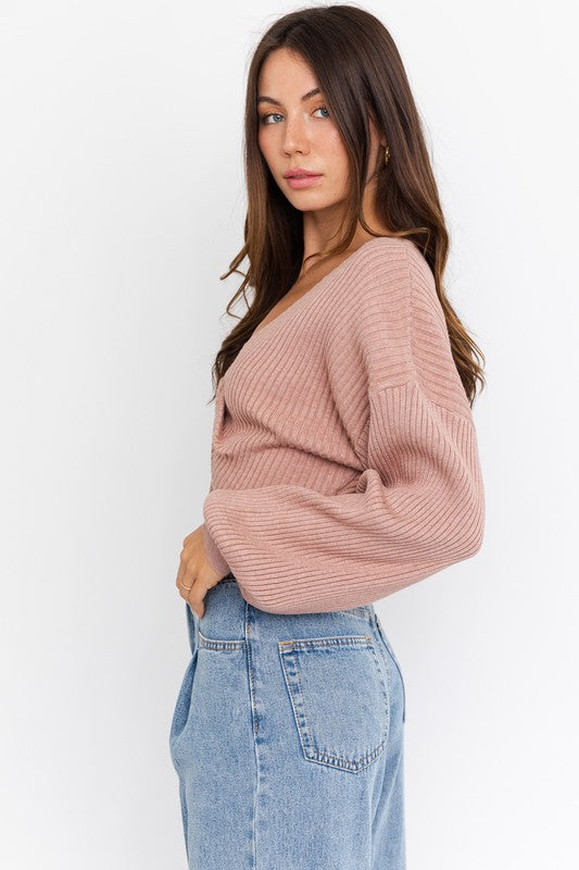 Brooke Twist Sweater