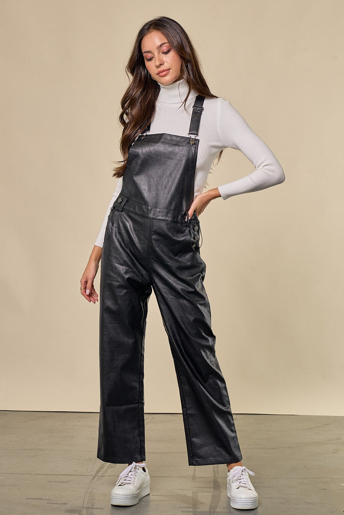 PU Leather Overall