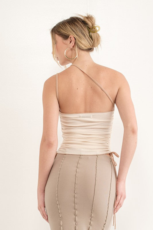 Ruched Detail Tank